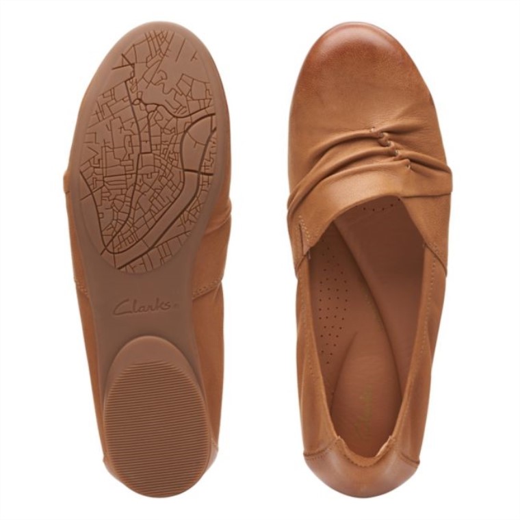 Clarks Tan Rena Way Tan