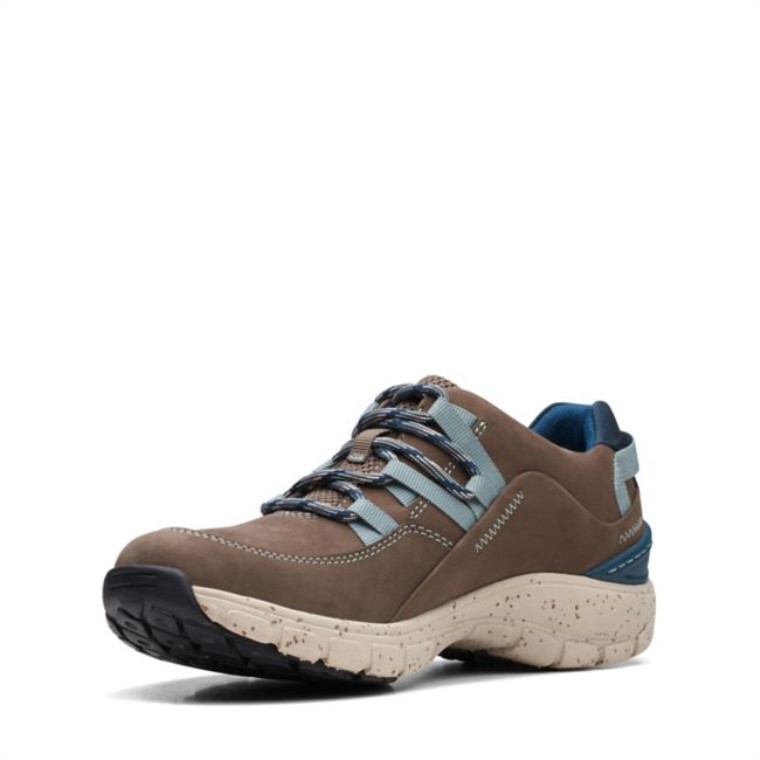 Gama Clarks Wave Taupe Combi Ap Taupe Combi