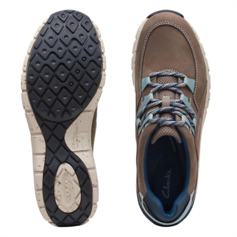 Gama Clarks Wave Taupe Combi Ap Taupe Combi