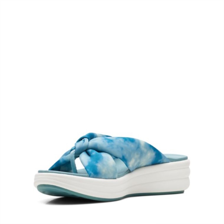 Clarks Azul Verde Combi Pájaro De Deriva Azul Verde Combi