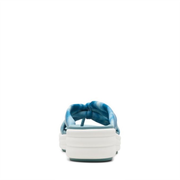 Clarks Azul Verde Combi Pájaro De Deriva Azul Verde Combi