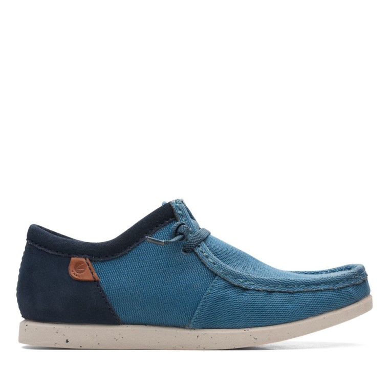 Clarks Combi Verde Azulado Shacre Lite Moc Combi Verde Azulado