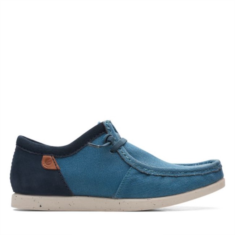 Clarks Combi Verde Azulado Shacre Lite Moc Combi Verde Azulado