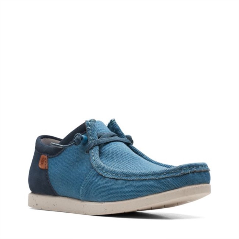 Clarks Combi Verde Azulado Shacre Lite Moc Combi Verde Azulado