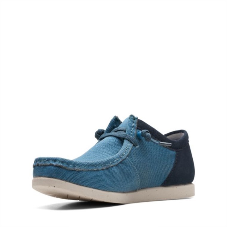 Clarks Combi Verde Azulado Shacre Lite Moc Combi Verde Azulado