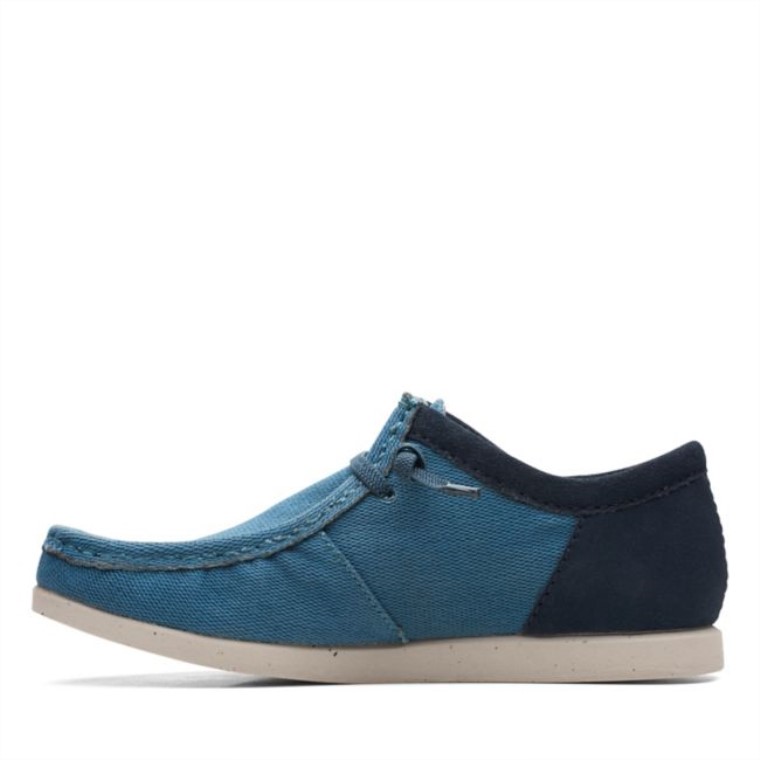 Clarks Combi Verde Azulado Shacre Lite Moc Combi Verde Azulado