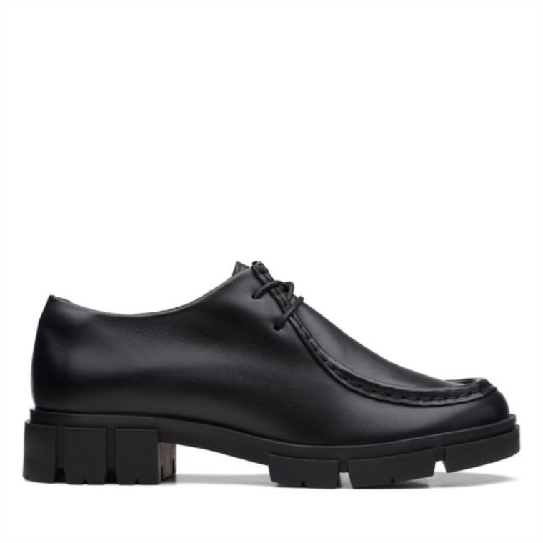 Clarks Teala Wally Cuero Negro Cuero Negro
