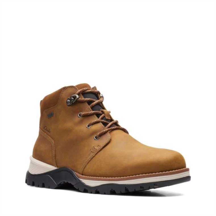 Clarks Topton Mid Gore-tex Cuero Coñac Cuero Coñac
