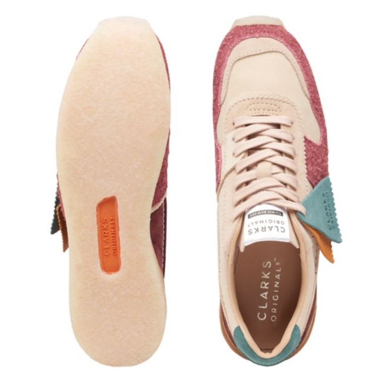 Clarks Tor Run Combi Rosa Oscuro Combi Rosa Oscuro