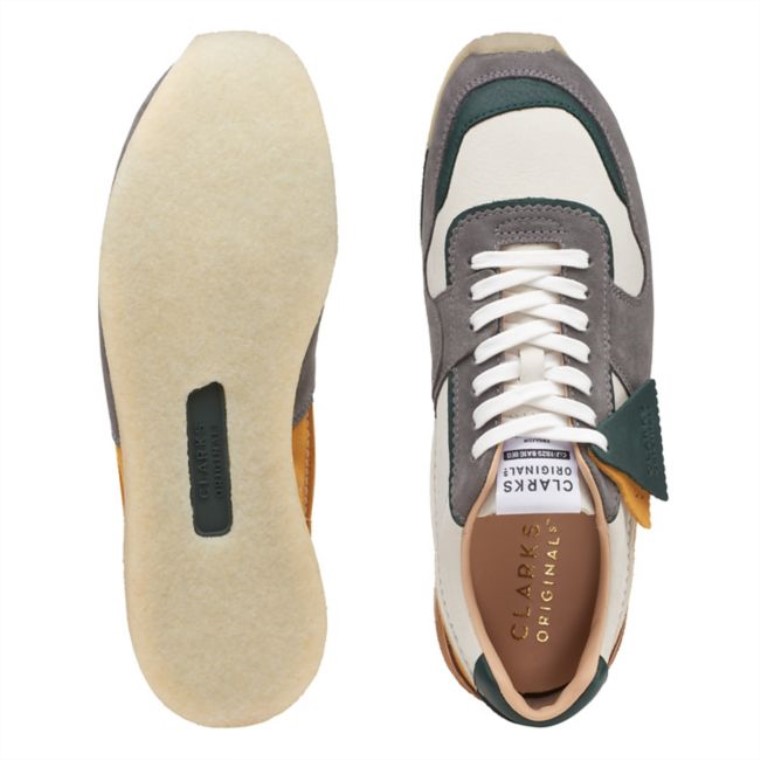 Clarks Tor Run Combinación Gris Combinación Gris