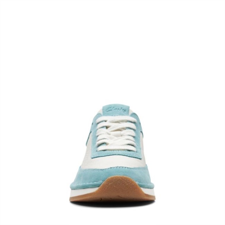 Clarks Turquesa Combi Craft Run Encaje Turquesa Combi