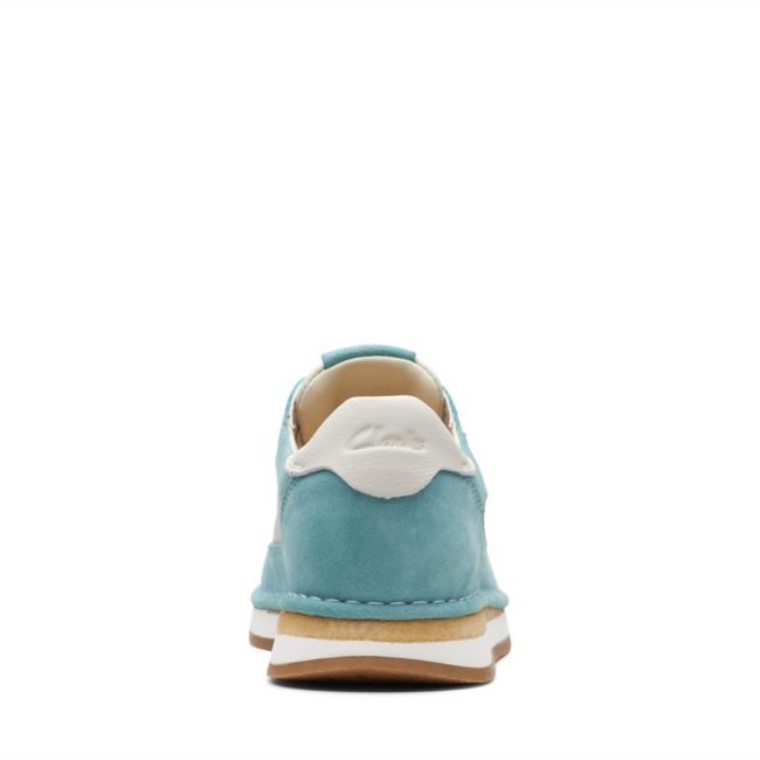 Clarks Turquesa Combi Craft Run Encaje Turquesa Combi