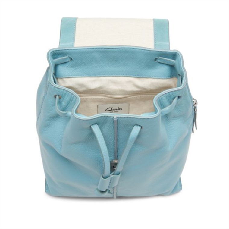 Clarks Cuero Turquesa Raelyn Mini Cuero Turquesa