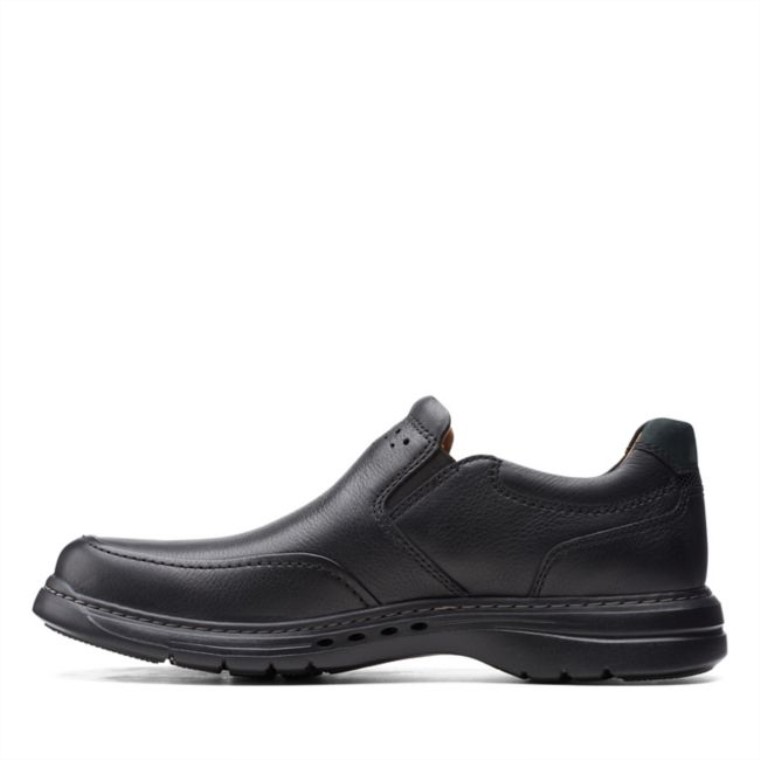 Clarks Un Brawley Step Cuero Negro Cuero Negro