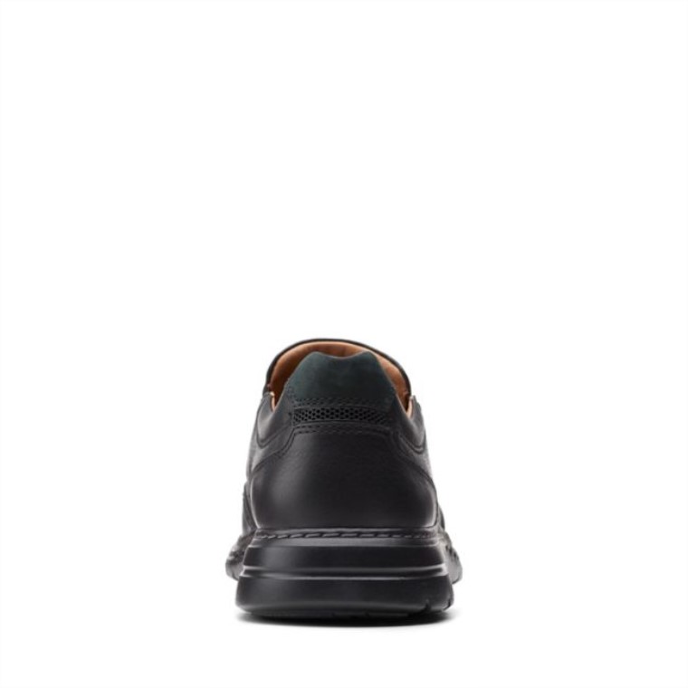 Clarks Un Brawley Step Cuero Negro Cuero Negro