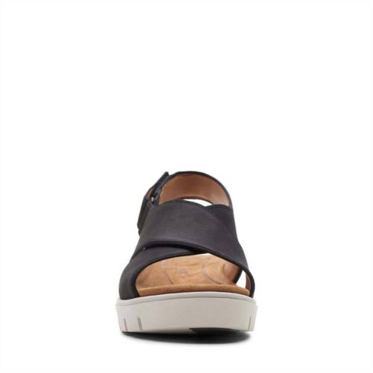 Clarks Un Karely Sun Nubuck Negro Nubuck Negro