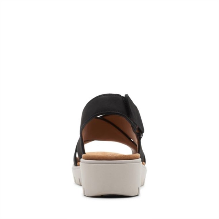 Clarks Un Karely Sun Nubuck Negro Nubuck Negro