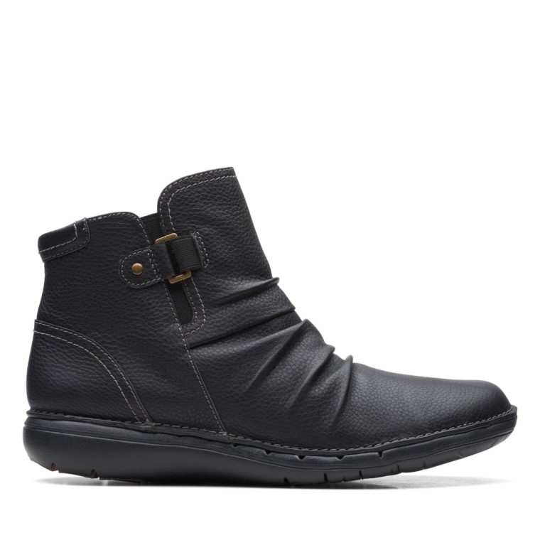Top Clarks Un Loop Negro Negro