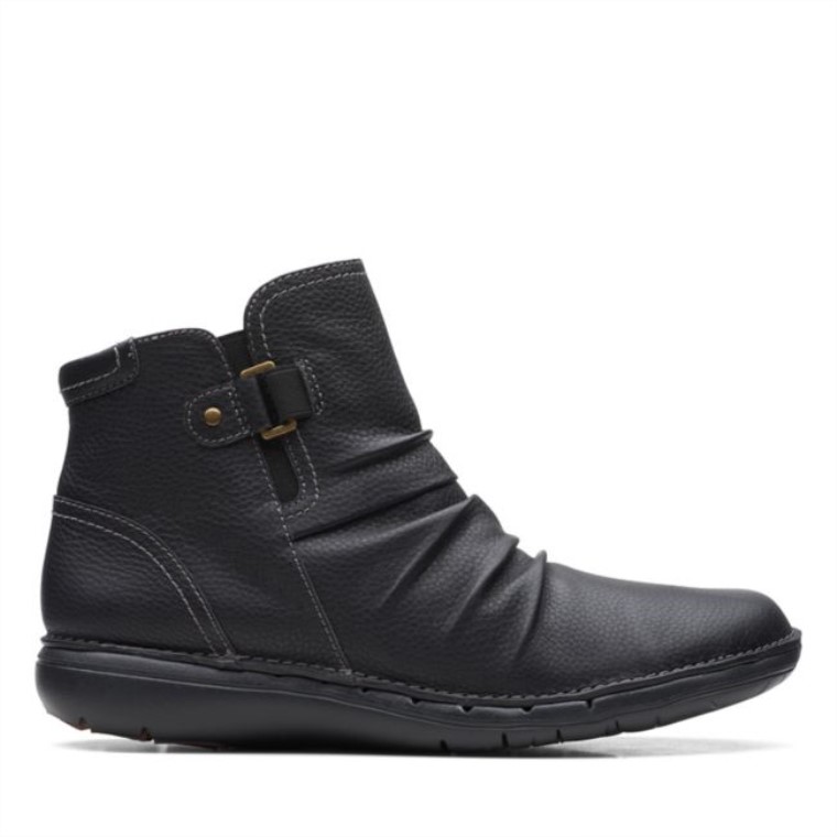 Top Clarks Un Loop Negro Negro