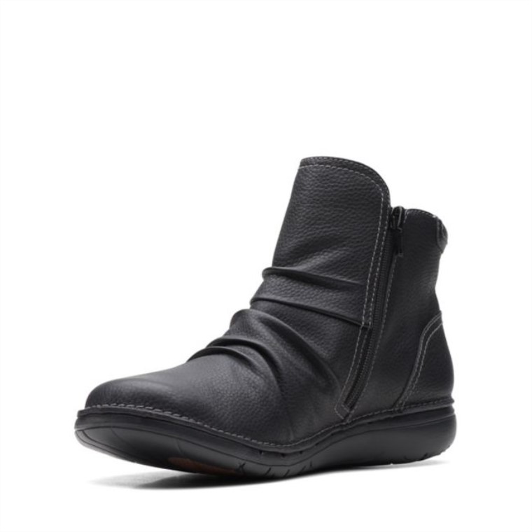 Top Clarks Un Loop Negro Negro