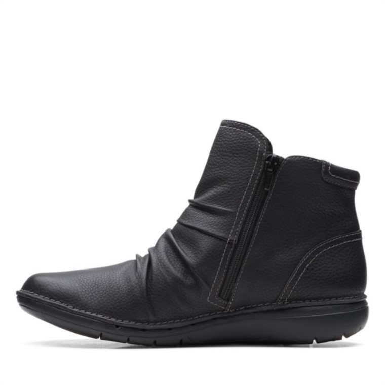 Top Clarks Un Loop Negro Negro