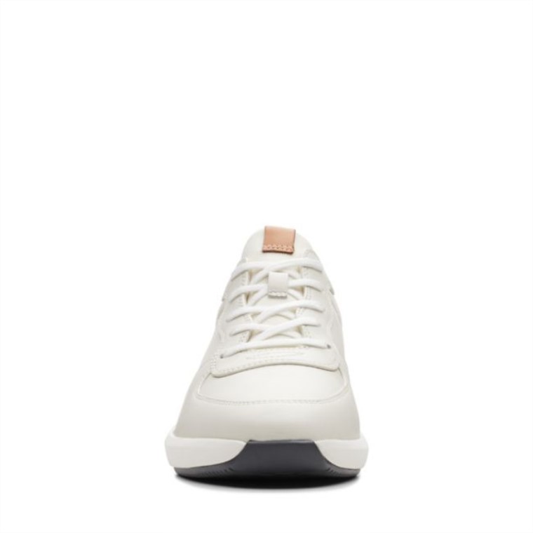 Clarks Un Rio Sprint Cuero Combinado Blanco Cuero Combinado Blanco