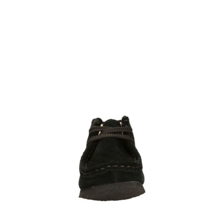 Botas Clarks Wallabee Ante Negro Ante Negro