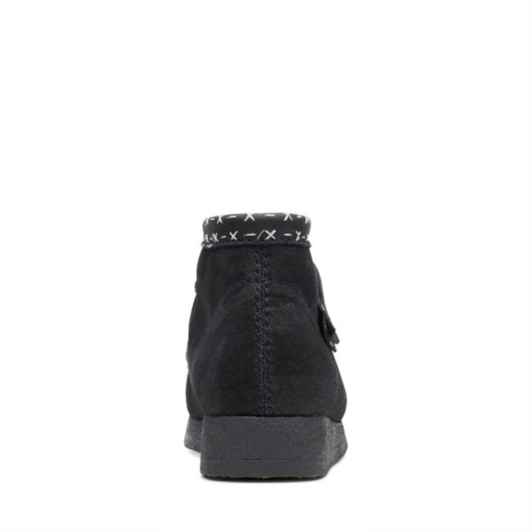Botas Clarks Wallabee Sintético Azul Vaquero Azul Vaquero Sintético