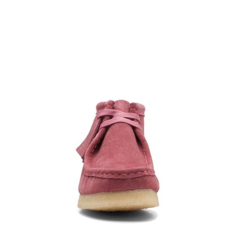 Botas Clarks Wallabee Rosa Gamuza Rosa Rosa Gamuza Rosa