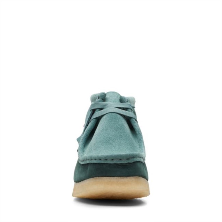 Botas Clarks Wallabee Teal Combi Teal Combi