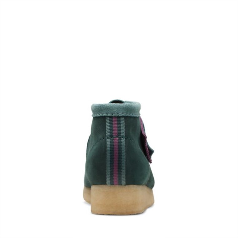 Botas Clarks Wallabee Teal Combi Teal Combi