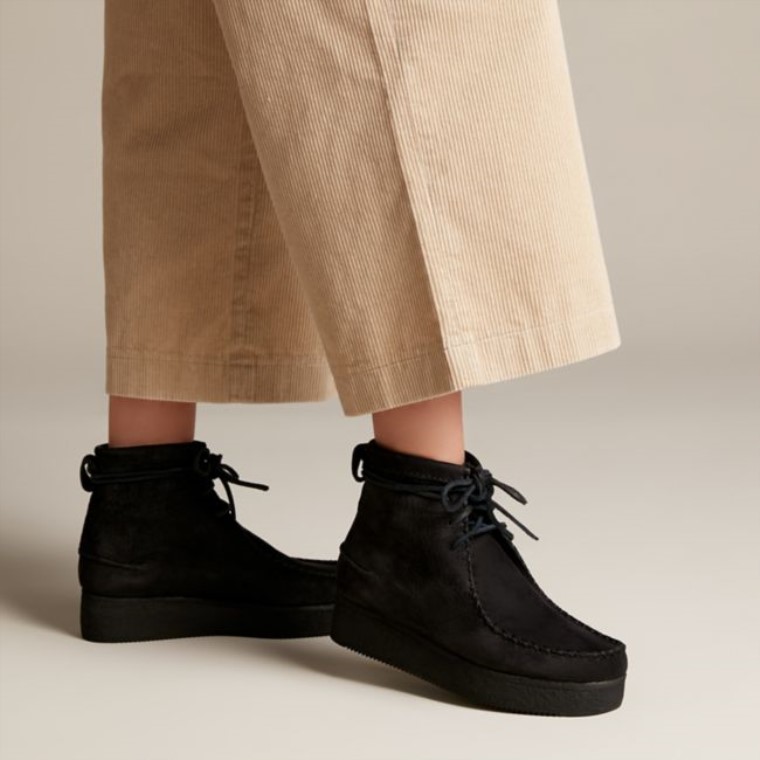 Clarks Wallabee Craft Nubuck Negro Nubuck Negro