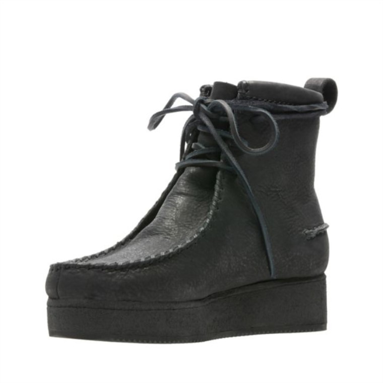 Clarks Wallabee Craft Nubuck Negro Nubuck Negro