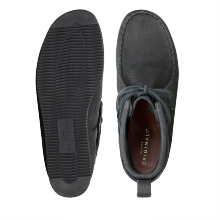 Clarks Wallabee Craft Nubuck Negro Nubuck Negro