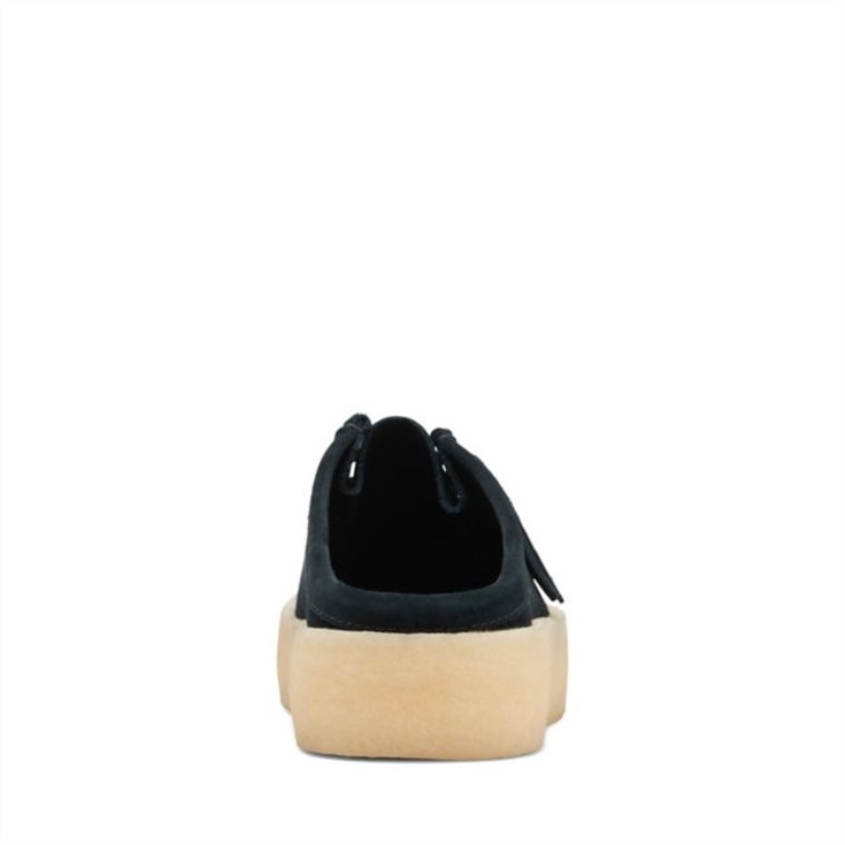Clarks Wallabee Cup Lo Negro Wlined Sde Black Wlined Sde