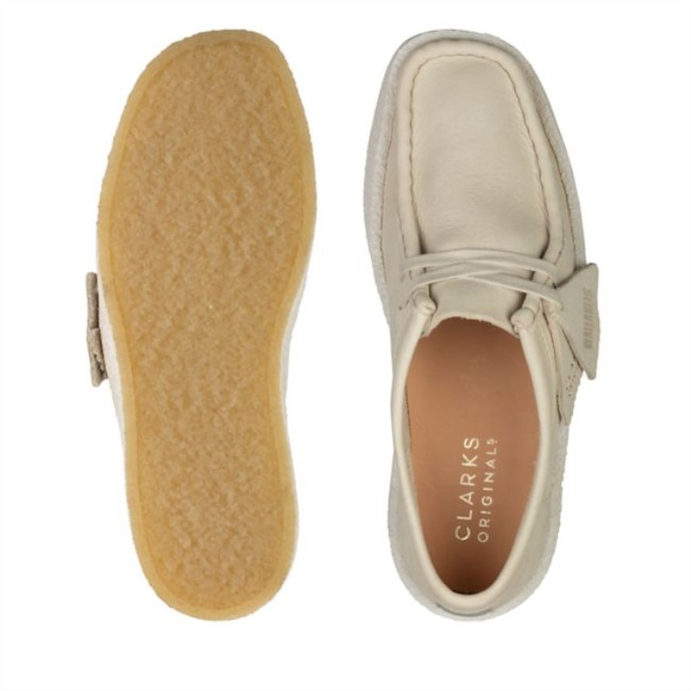Taza Clarks Wallabee Nubuck Blanco Nubuck Blanco