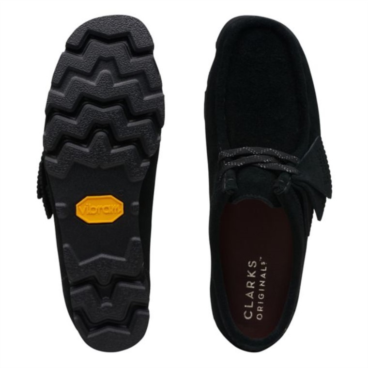 Clarks Wallabee Gtx Ante Negro Ante Negro