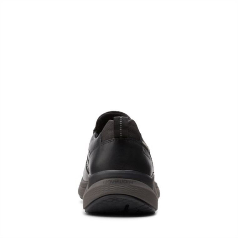 Clarks Wave 20 Edge Cuero Negro Cuero Negro