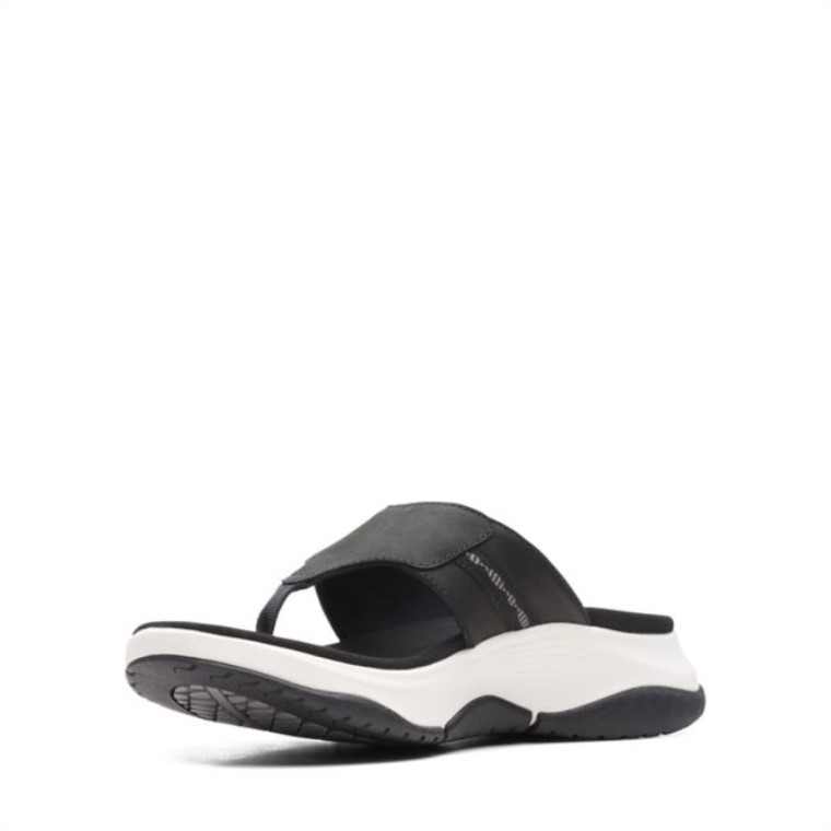 Clarks Wave 20 Combinación De Mar Negro Combinación De Negro