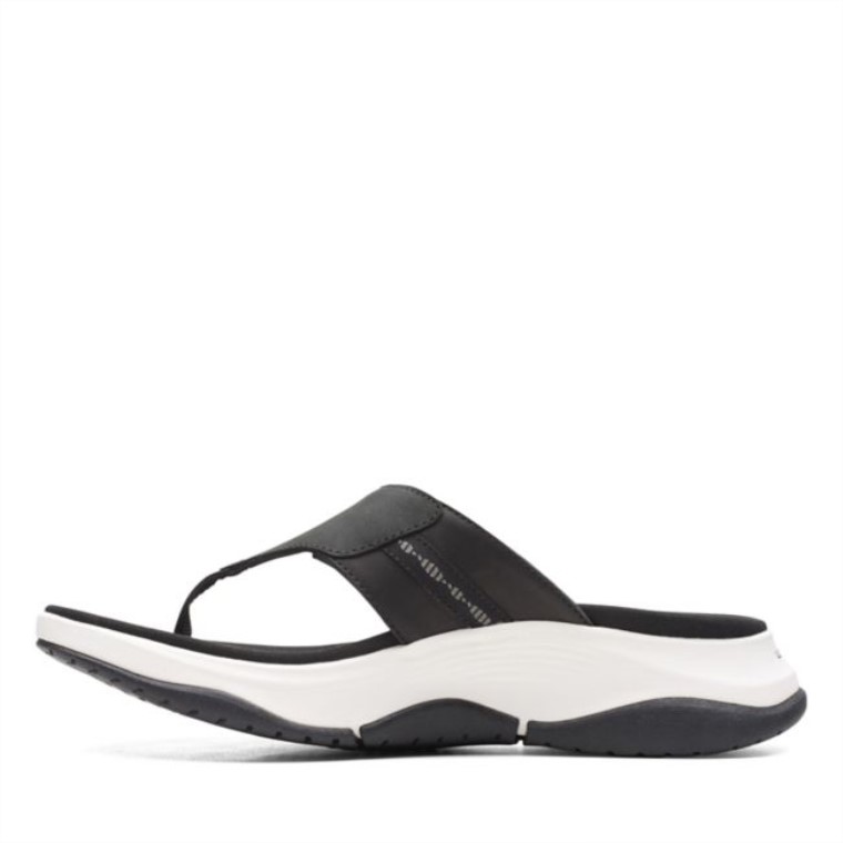 Clarks Wave 20 Combinación De Mar Negro Combinación De Negro