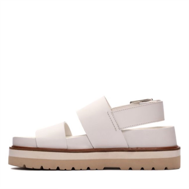 Clarks Cuero Blanco Orianna Correa Cuero Blanco