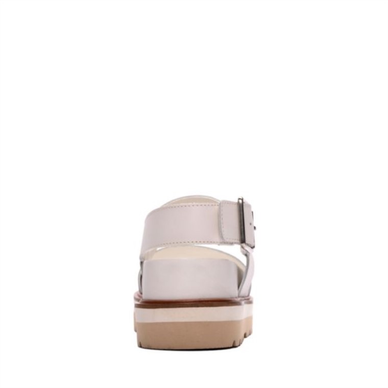 Clarks Cuero Blanco Orianna Correa Cuero Blanco