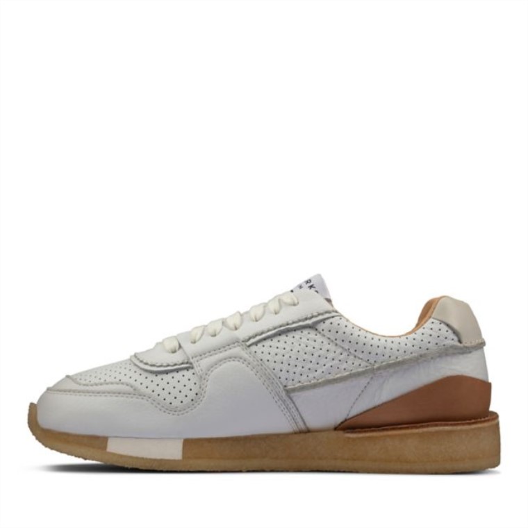 Clarks Cuero Blanco Tor Run Cuero Blanco