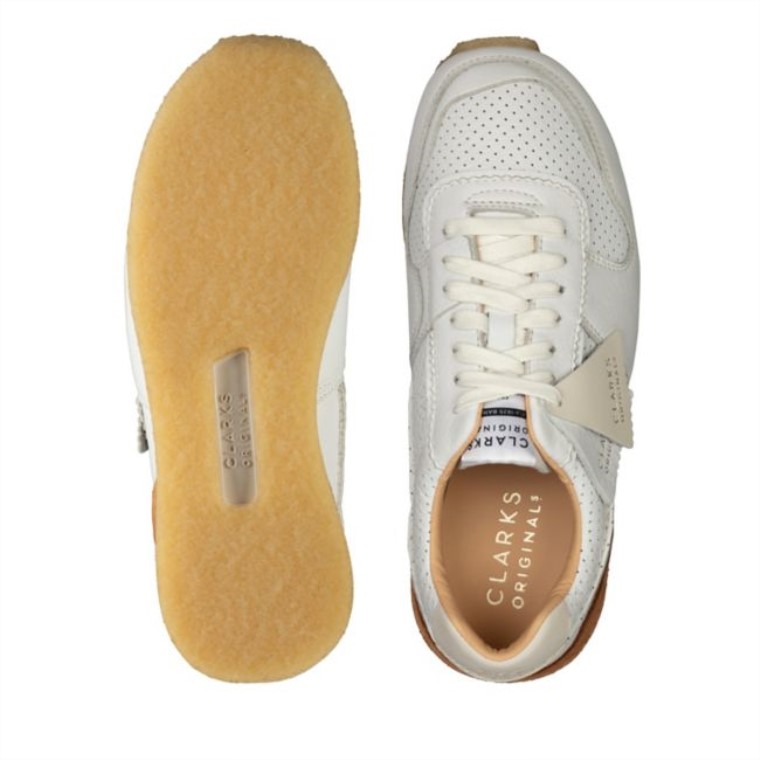 Clarks Cuero Blanco Tor Run Cuero Blanco