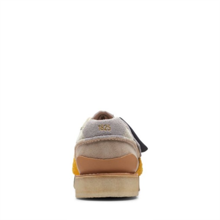 Clarks Combinación Amarilla Baja Para Correr Combinación Amarilla Baja