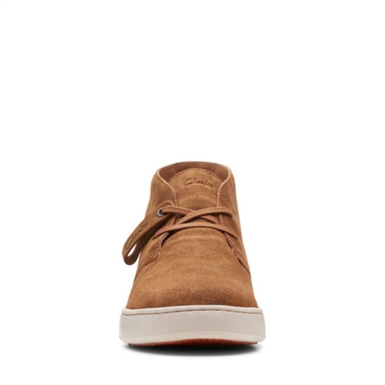 Cognac Suede Clarks Court Lite Desert Boot Cognac Suede