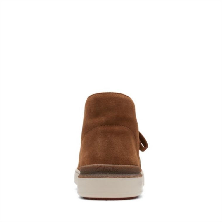 Cognac Suede Clarks Court Lite Desert Boot Cognac Suede