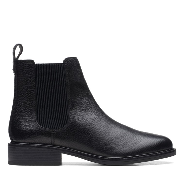 Colonia Arlo Cuero Negro Clarks Cuero Negro