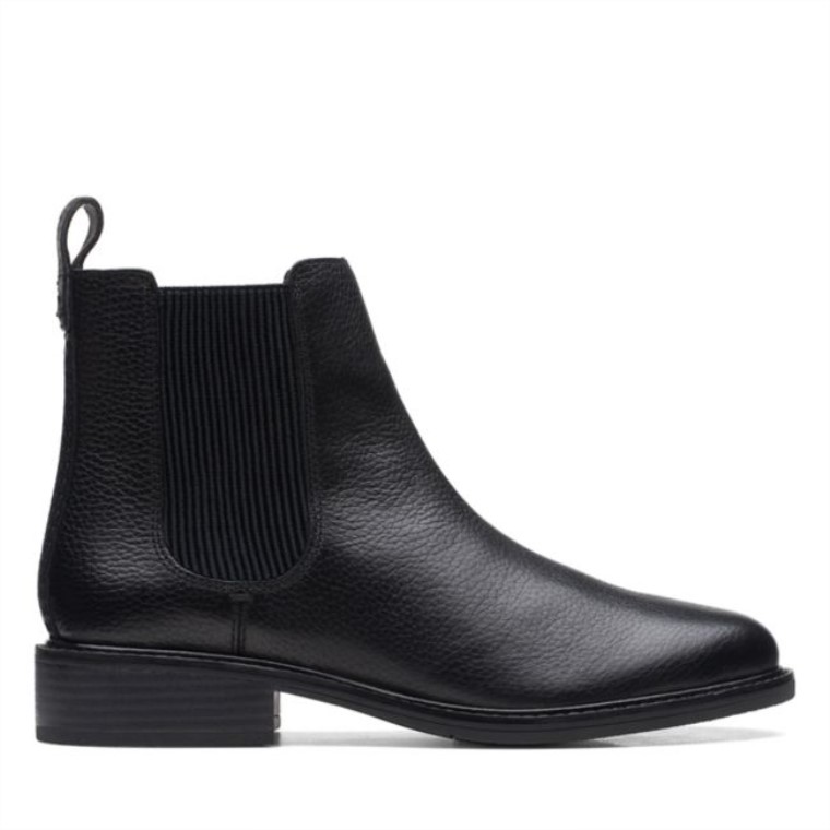 Colonia Arlo Cuero Negro Clarks Cuero Negro