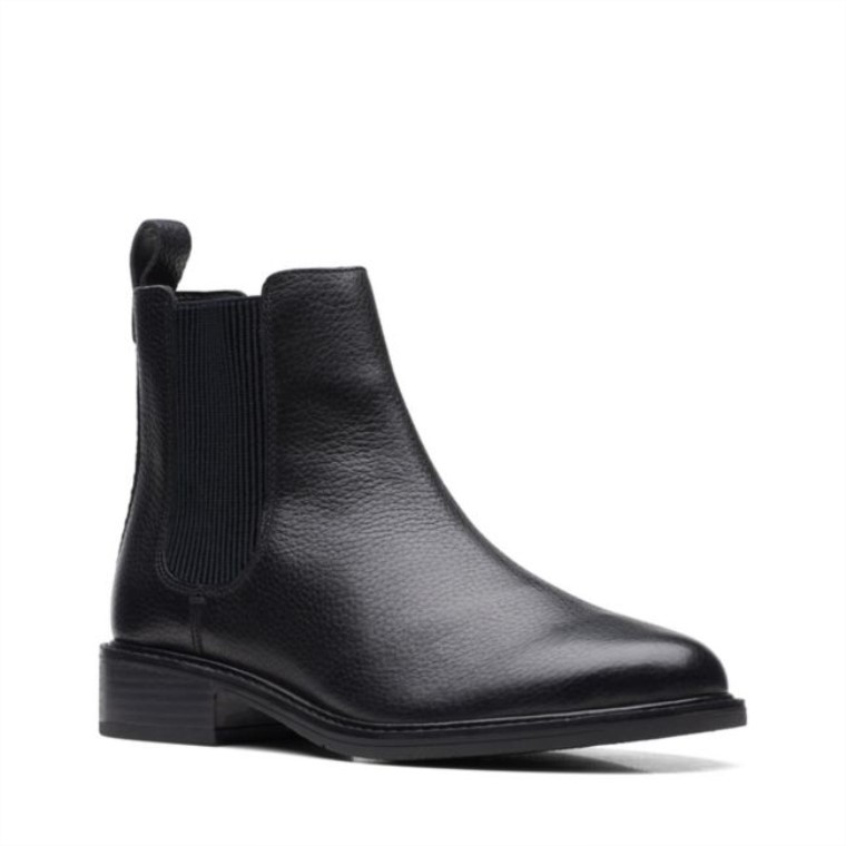 Colonia Arlo Cuero Negro Clarks Cuero Negro